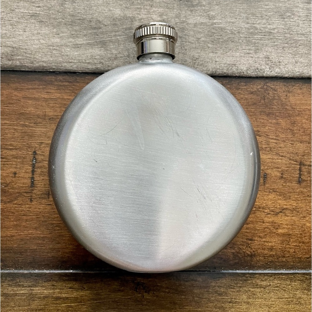 Flask Stainless Steel “Wet Your Whistle” - Picture 2 of 4